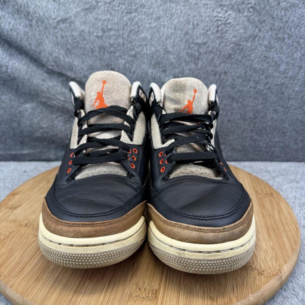 Jordan 3 Retro Desert Elephant Shoes Mens Size 8.5 Black Basketball CT8532-008 - Picture 2 of 11
